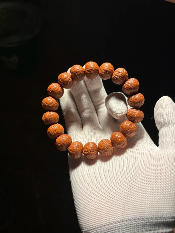 元宝磨盘小核桃手串