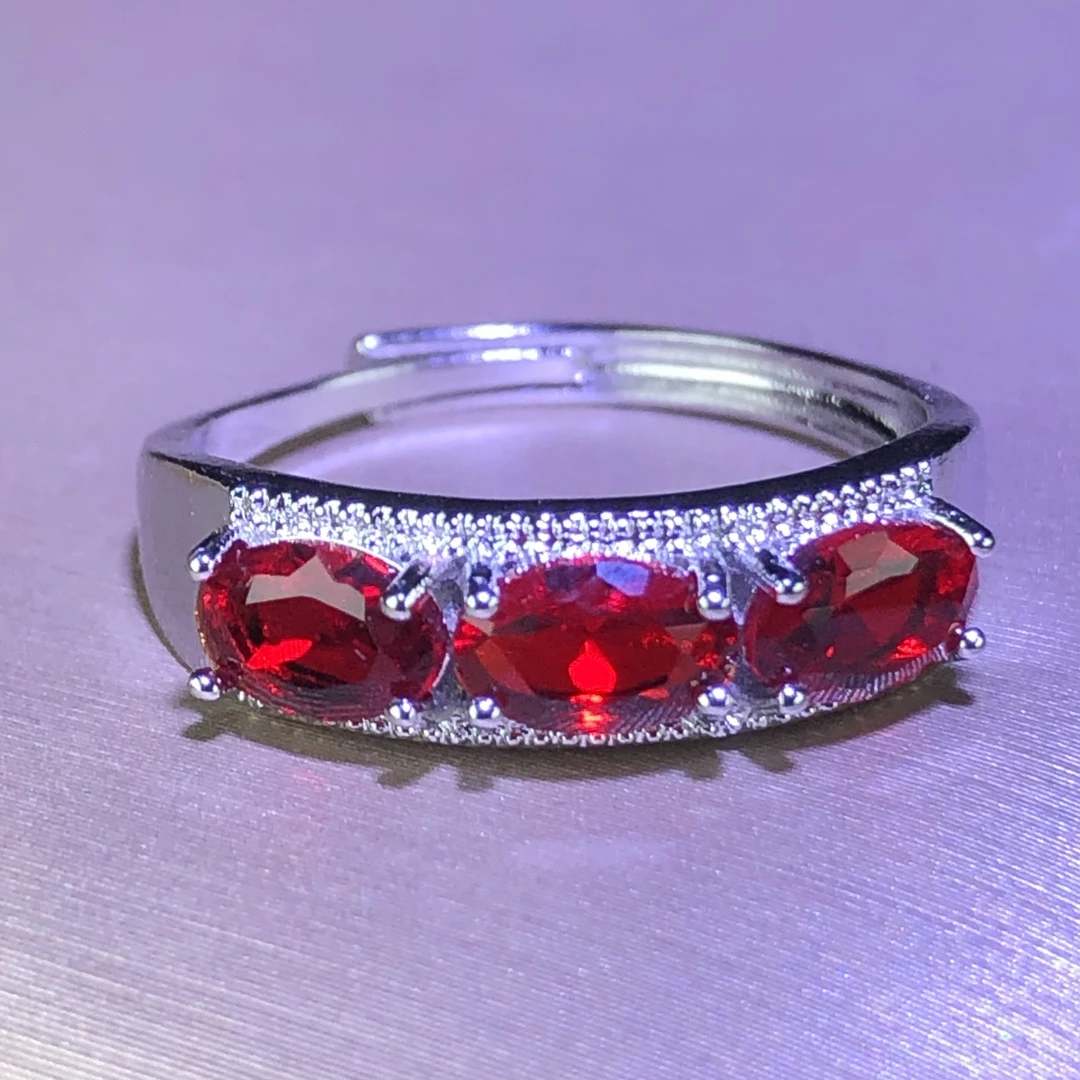 111046深红宝精致活口漂亮美丽精致开口可调节美丽漂亮精致豪精选