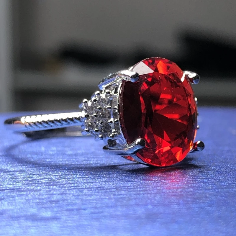 11104深宝红精致活口漂亮美丽豪华精选气质款戒指H1 H3