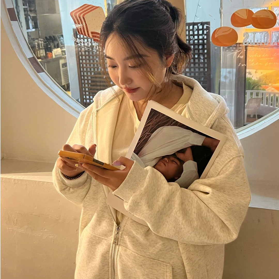 张不胖优选-大码女装卫衣外套