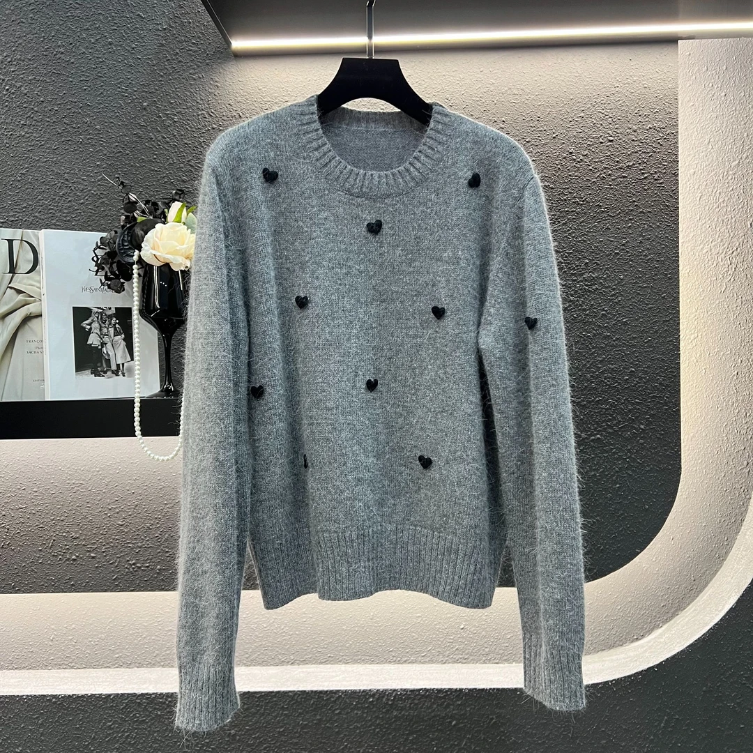 【李总推荐】套头针织衫女秋冬季新款高级感欧货毛衣高档GKMY232