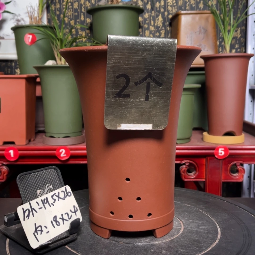 紫砂花盆紫砂花盆