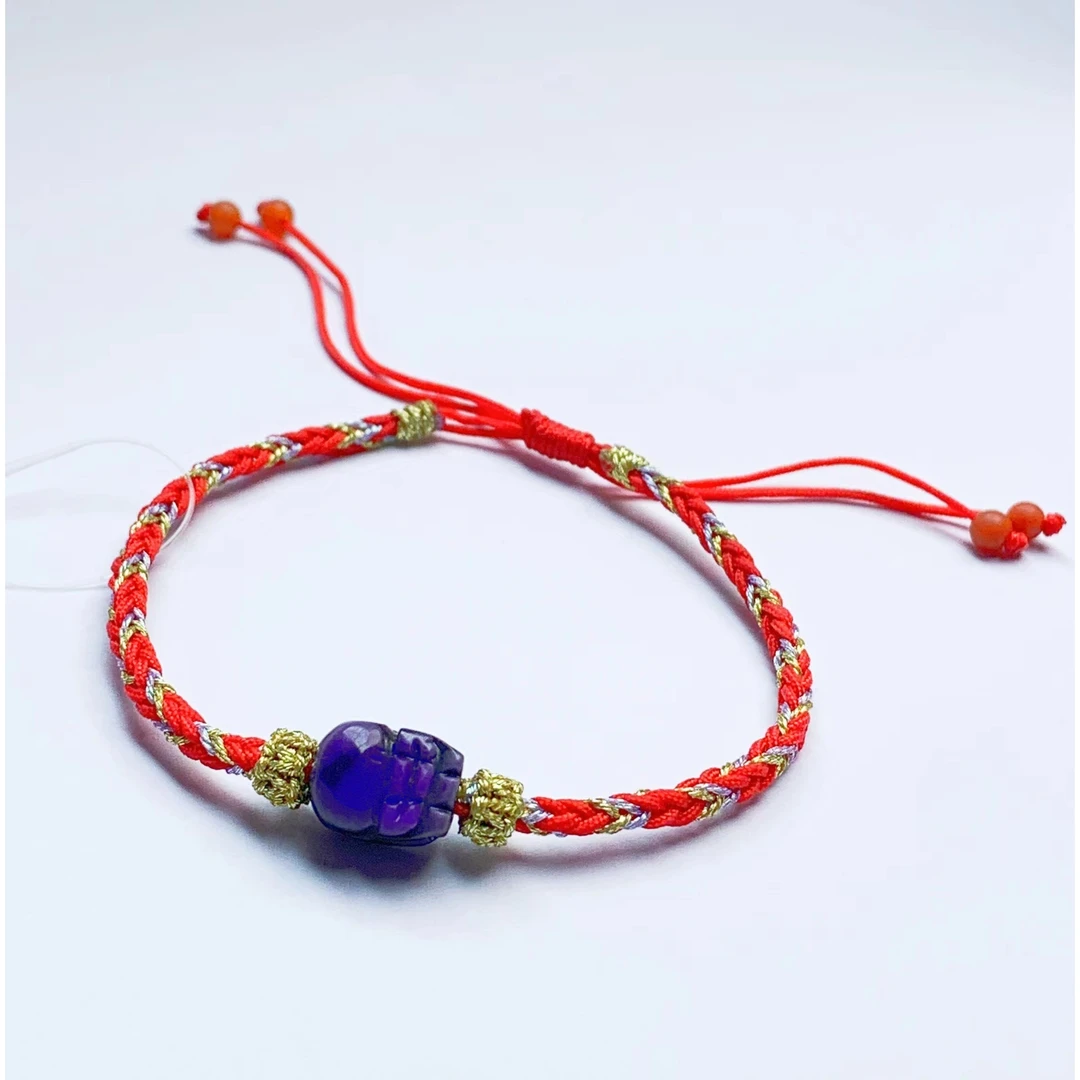 匡氏推荐 丝绒貔貅手绳  Z-HL-A8532（多样性发一）