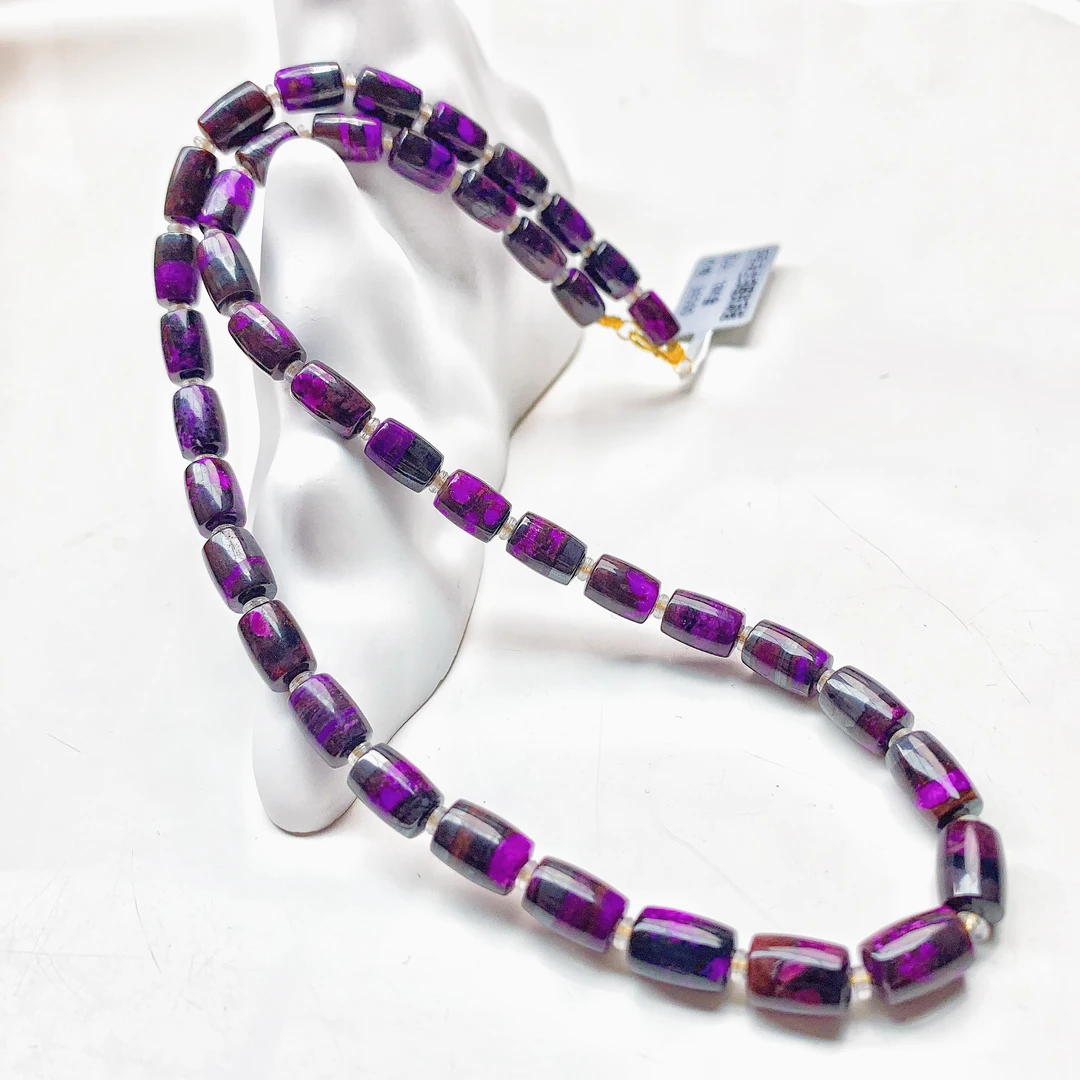 匡氏推荐 18丝绒桶珠项链 Z-HL-A9816（多样性发一）