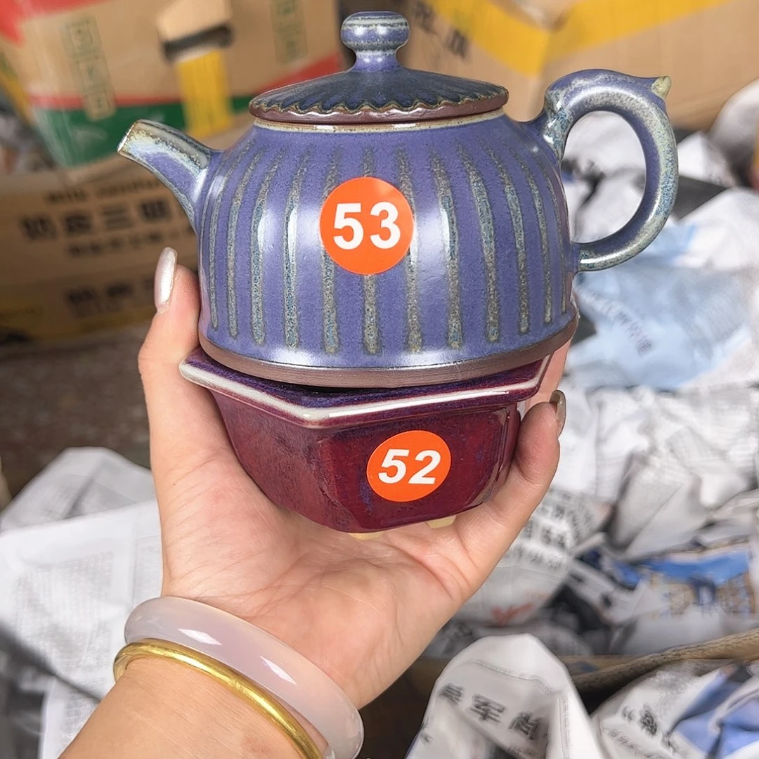 摆件郑家钧窑摆件微瑕