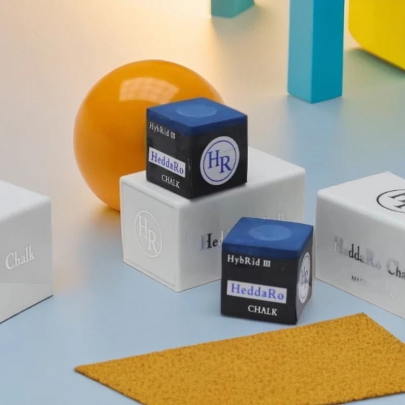 HR巧克粉圆形台球杆巧粉枪粉中式黑八九球杆斯诺克油性擦粉桌球用