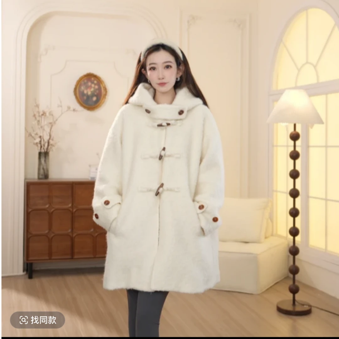 Basic House/百家好TS气质时尚百搭宽松设计师翻领针织衫4892