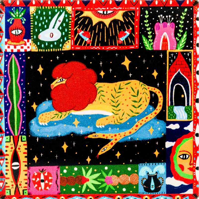 有南 吕莫愁艺术微喷-寓言系列艺术家居摆件装饰画中古法式包豪斯