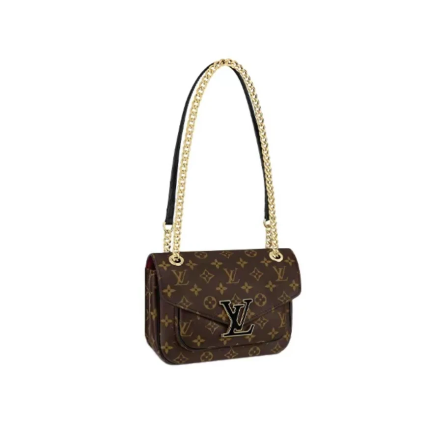 99新 LouisVuitton/路易威登 老花passy邮差包【5型潮奢】