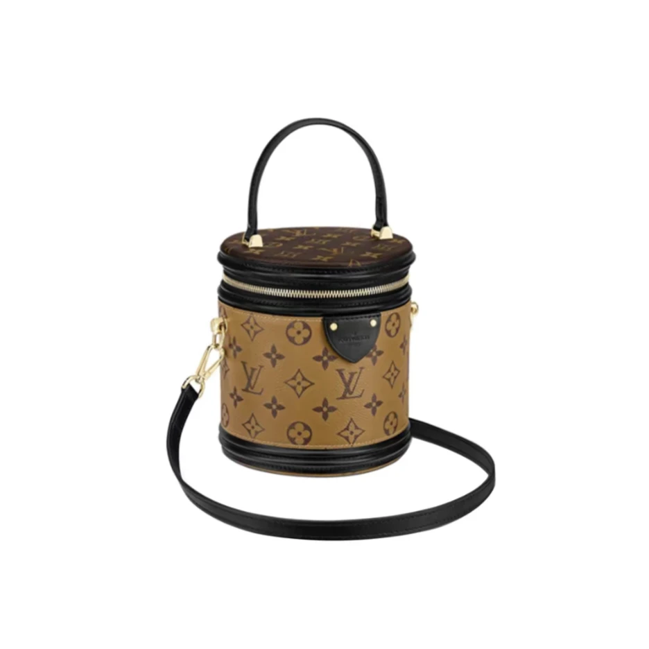 99新 LouisVuitton/路易威登 拼色发财桶