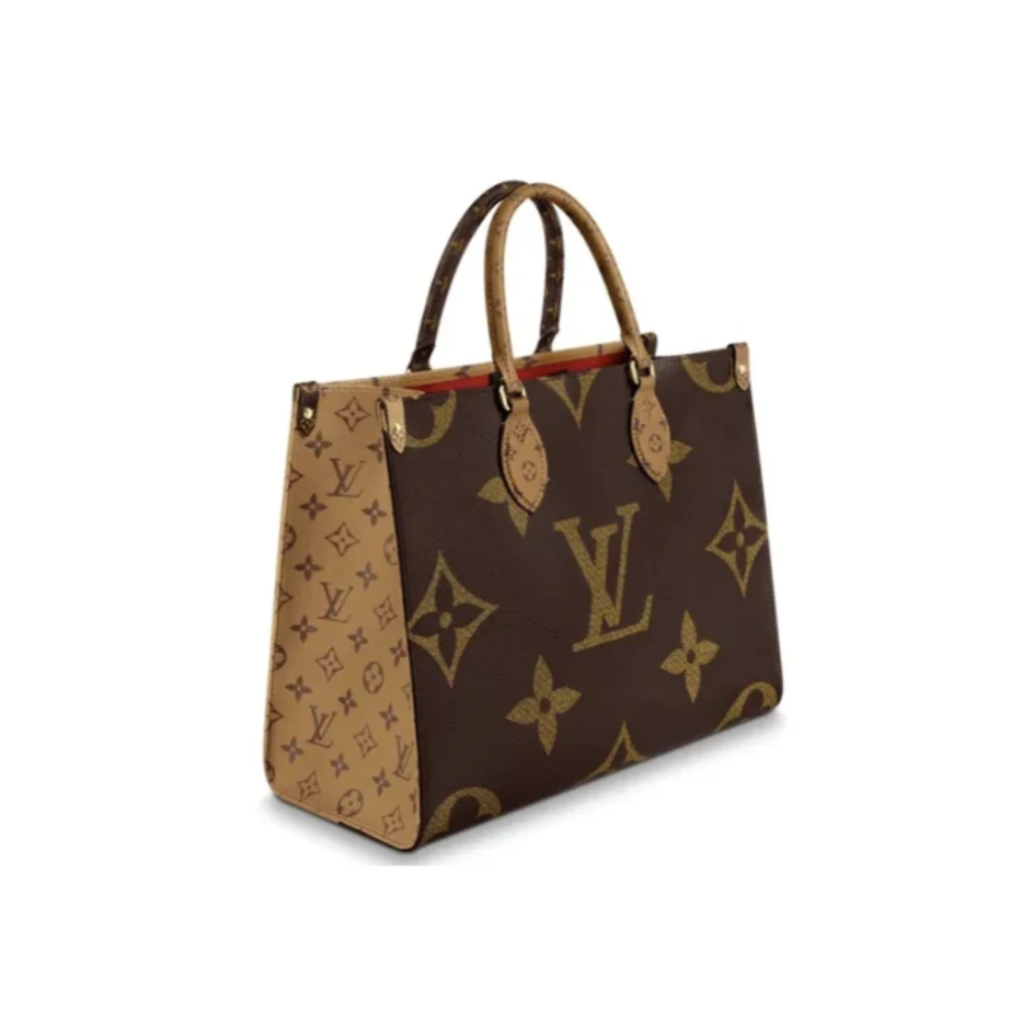 99新 LouisVuitton/路易威登 老花On The Go 中号/大号托特包