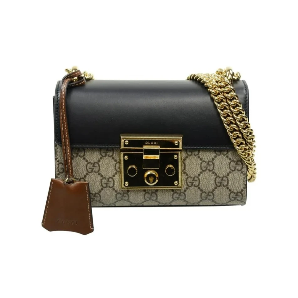 99新 GUCCI/古驰 Padlock老花月光宝盒小号【5型潮奢】