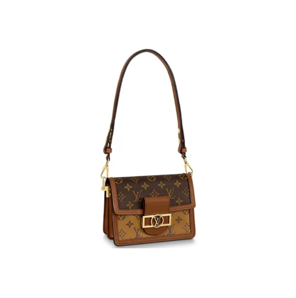 99新 LouisVuitton/路易威登 老花达芙妮小号单肩包