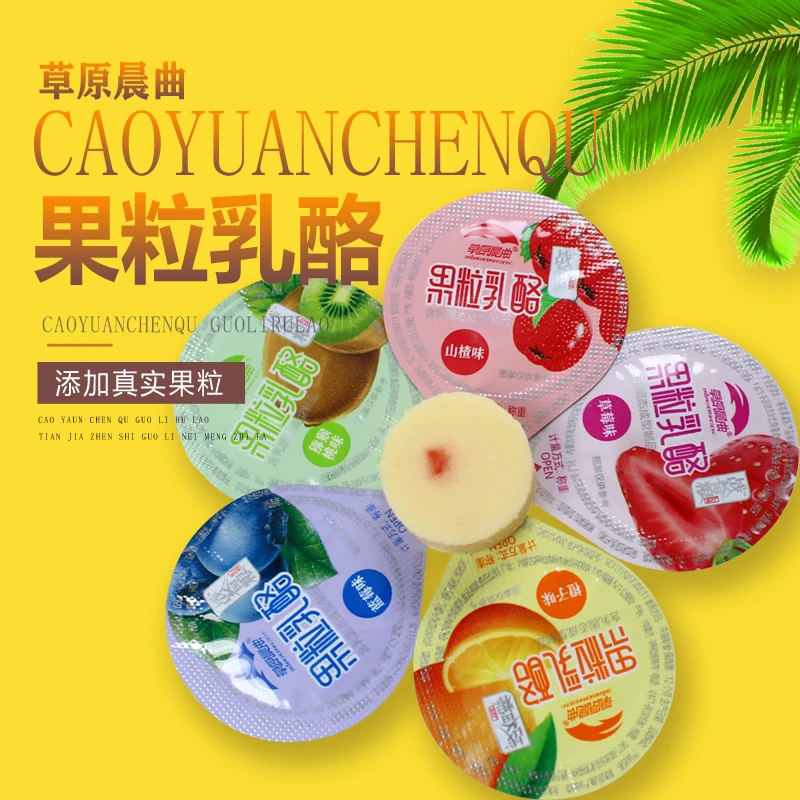 果粒乳酪内蒙特产奶酪奶酥多口味混合零食固体酸奶疙瘩260克
