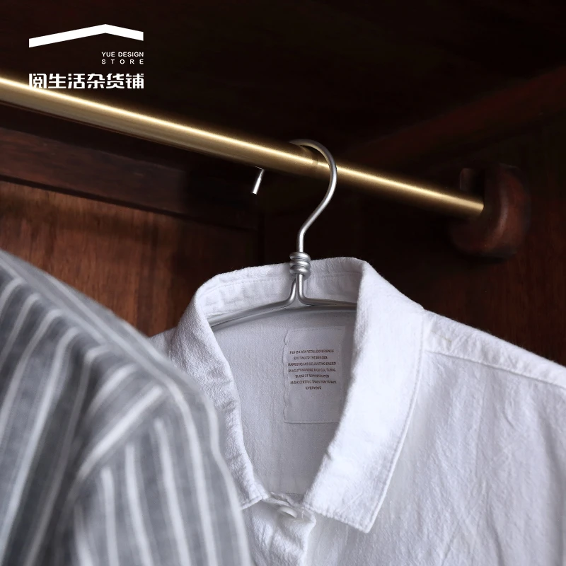 阅生活杂货铺 铝衣架轻奢无痕晾衣架防滑挂衣架家用衣柜衣服架