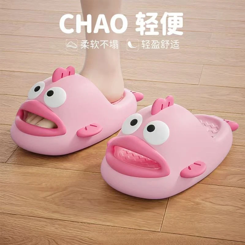 夏季可爱女拖鞋包头洞洞鞋时尚小丑鱼凉拖鞋轻便学生室内家居拖鞋