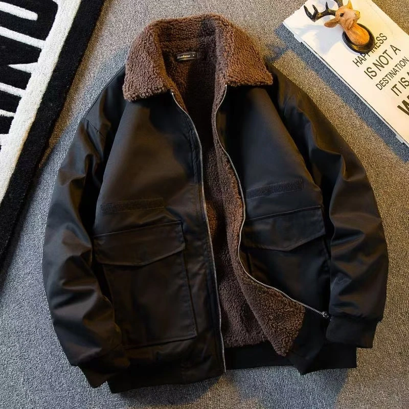 W 001-200男夹克潮流韩版宽松