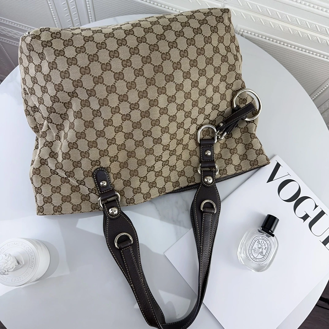95新 GUCCI/古驰 奢品经典/女士时尚手提包腋下包二奢包包DKD