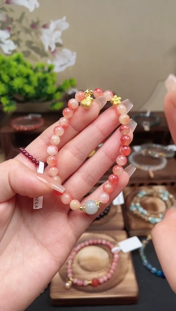 【闪购商品】石英质玉手链未镶嵌DLF