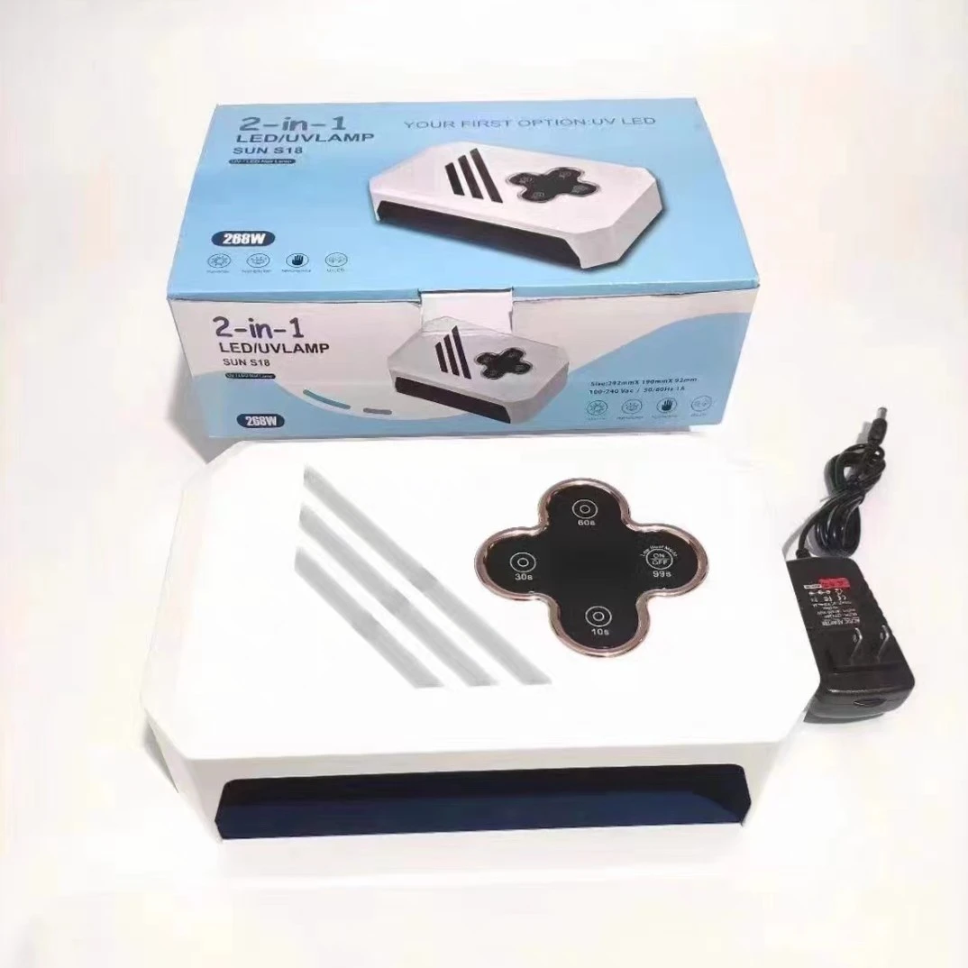 美甲光疗灯速干大功率护肤不黑四叶草双手灯