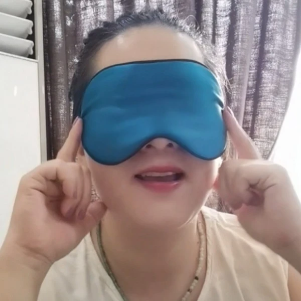 中老年女桑蚕丝缎面眼罩 无客服请自助购物