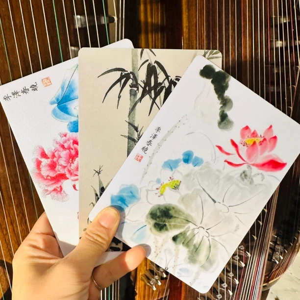 【春晓老师原创定制】原创国风古筝指甲板 琵琶指甲板