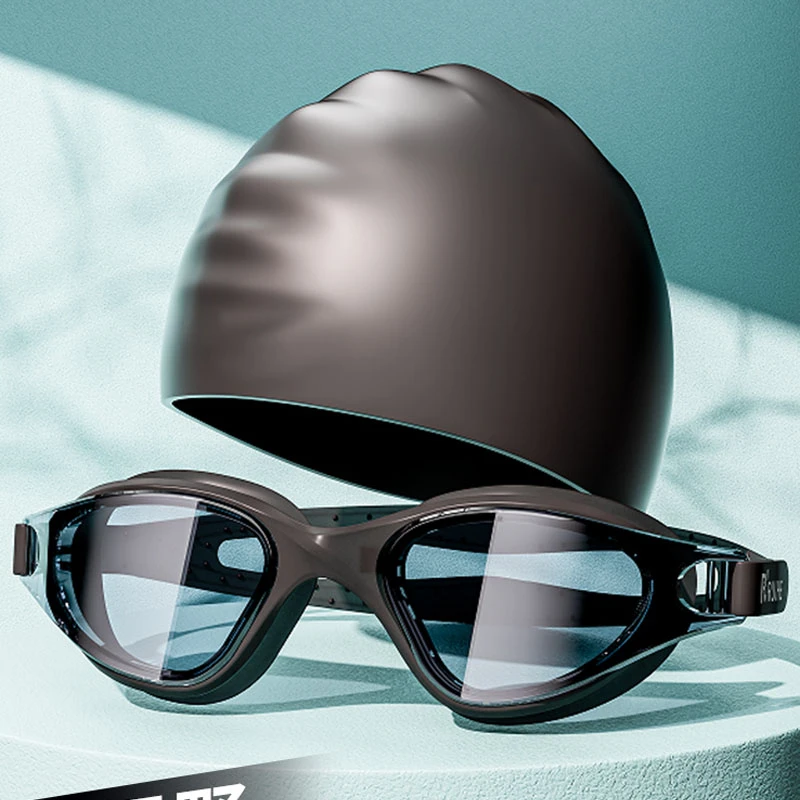 正品泳镜高清防雾防水女士游泳镜近视游泳眼镜男款游泳专业装备