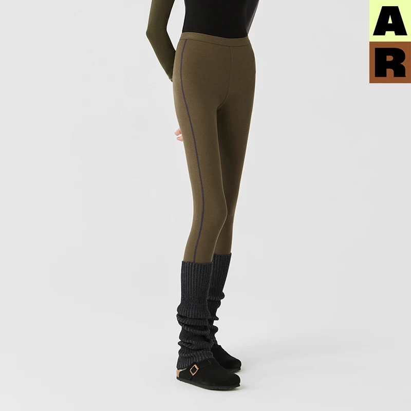AR远红外发热保暖裤抗菌抗静电可外穿瑜伽裤打底裤冬AlmondRocks