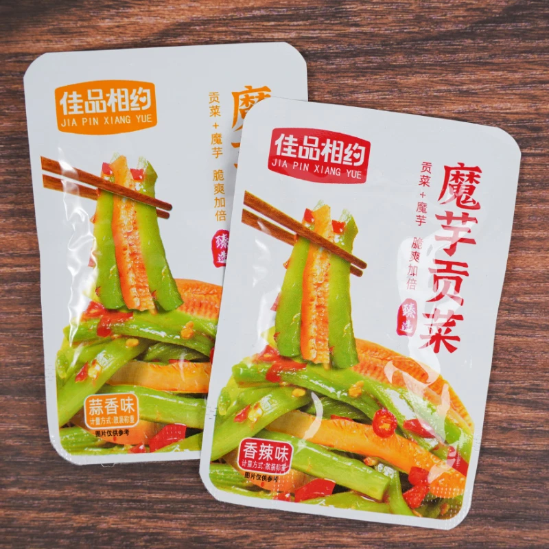 佳品相约魔芋贡菜脆爽加倍拌饭开袋即食魔芋加贡菜凉菜下饭菜