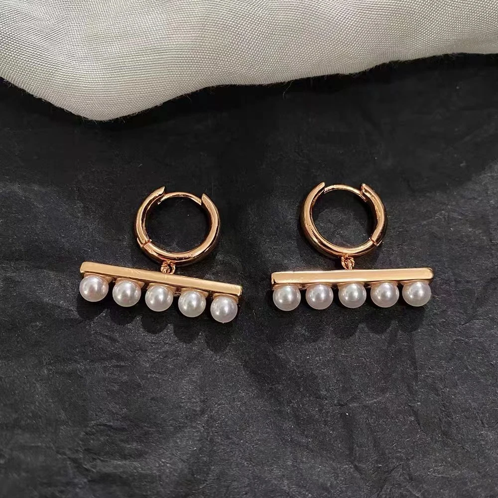 铜合金仿珍珠耳饰 轻奢灵动 时尚百搭 B-1915 耳饰