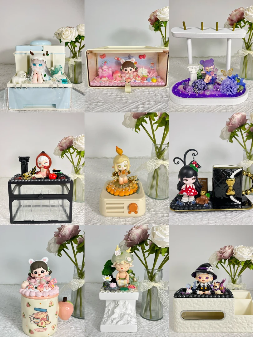 正版手工DIY奶油胶轻奢混端整端（6连欧）