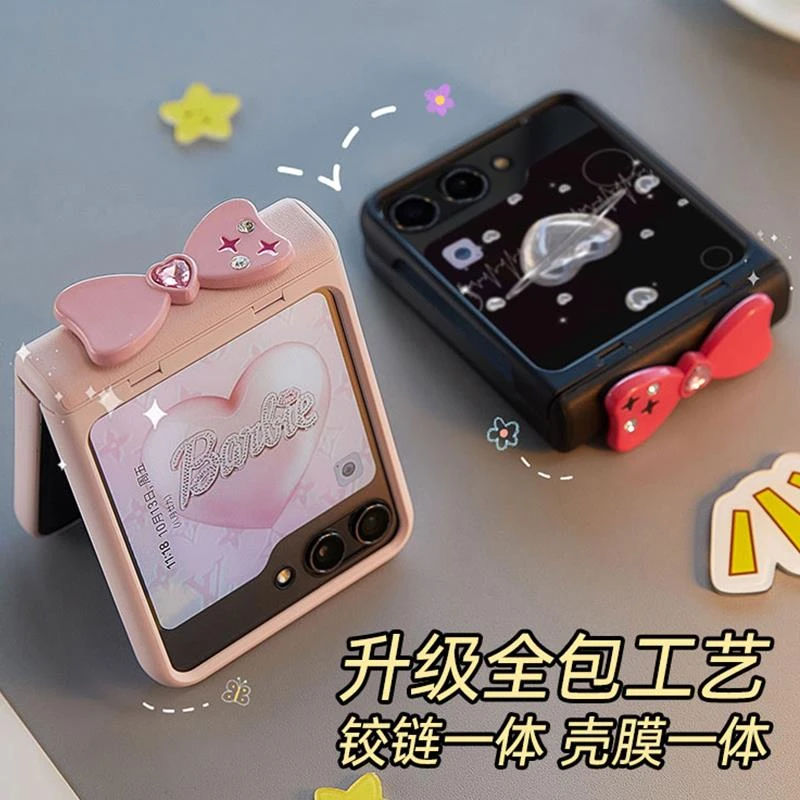 适用三星zflip6手机壳zflip5折叠屏全包防摔网红壳膜一体保护套
