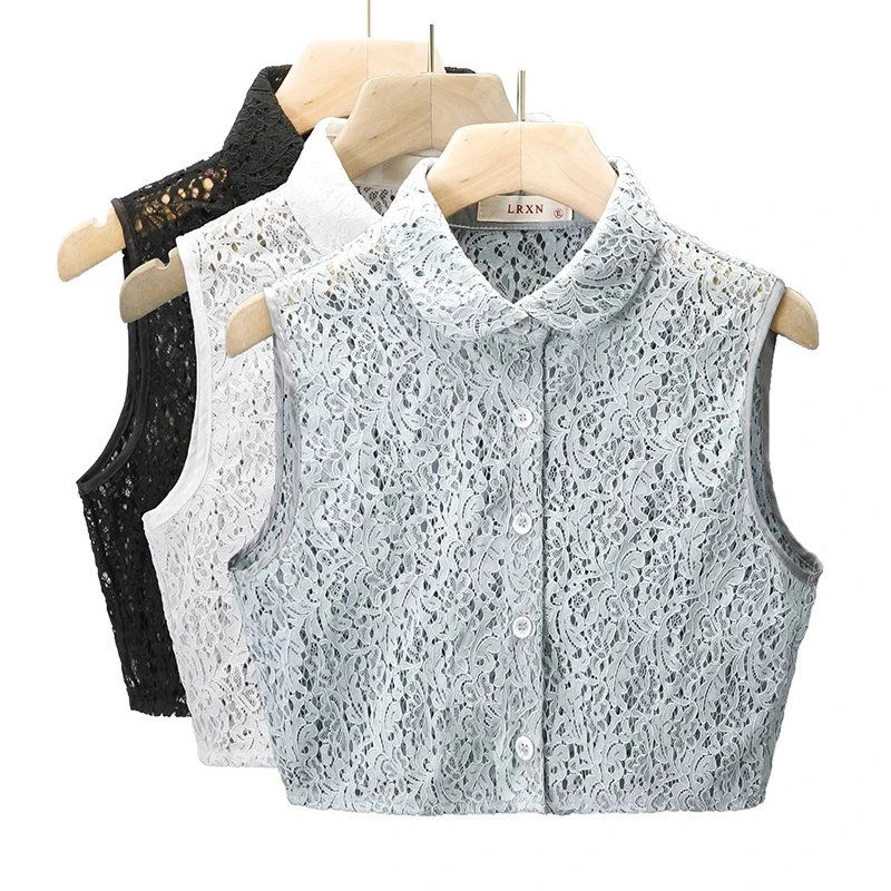 韩版假领子女百搭假领蕾丝衣领高端气质衬衣领毛衣装饰打底春秋冬