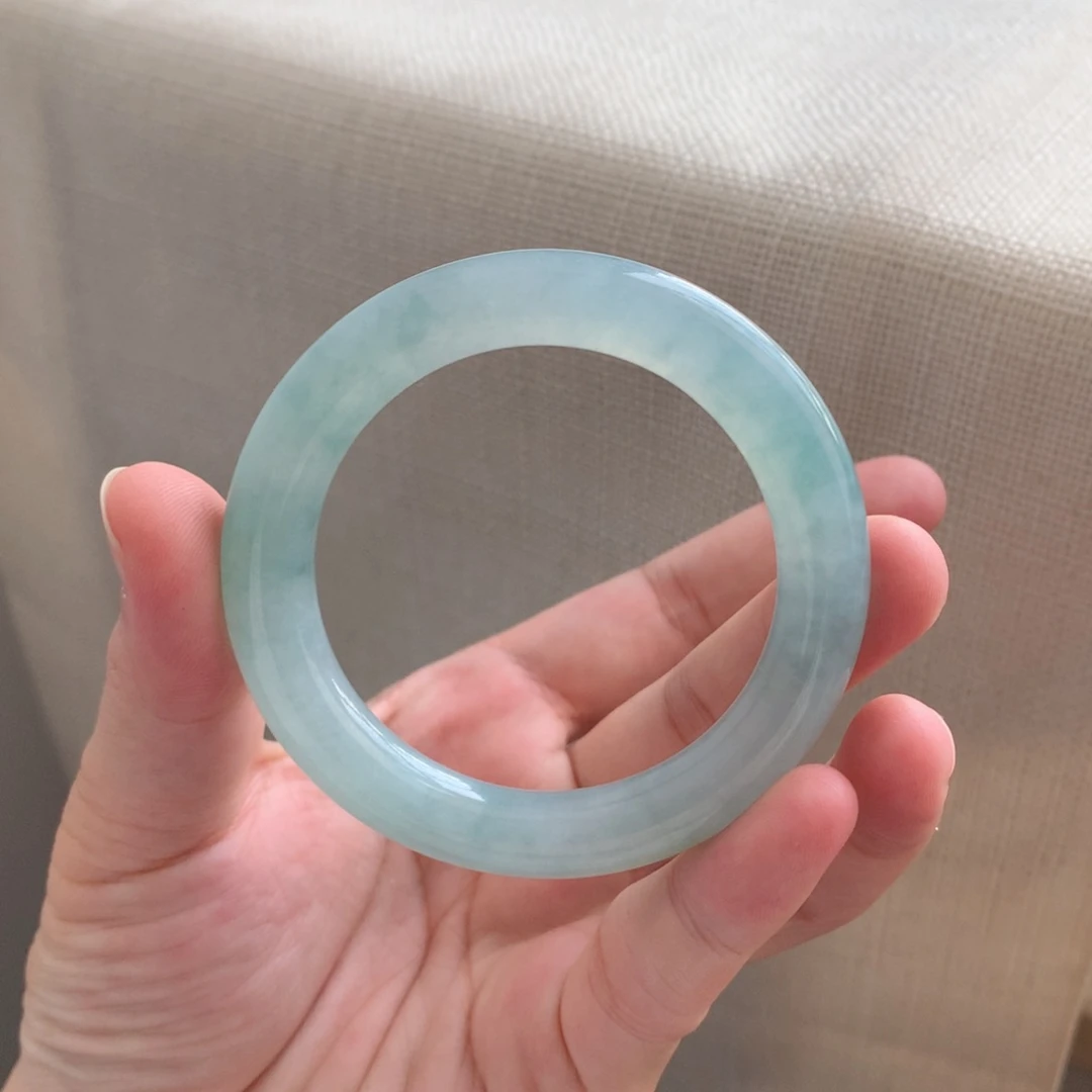 【闪购商品】翡翠手镯未镶嵌67号-50.7