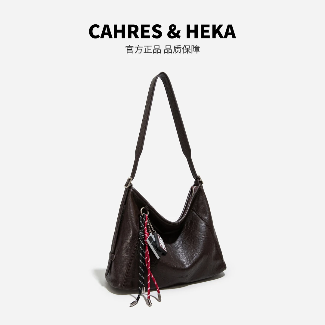 2024新款时尚休闲女包纯色百搭女士单肩腋下大托特包简约手提包