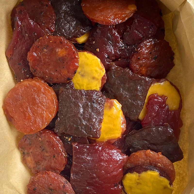 来甘多 一包尝遍 肉肉大满足猪肉脯大礼包全肉零食办公室休闲食品