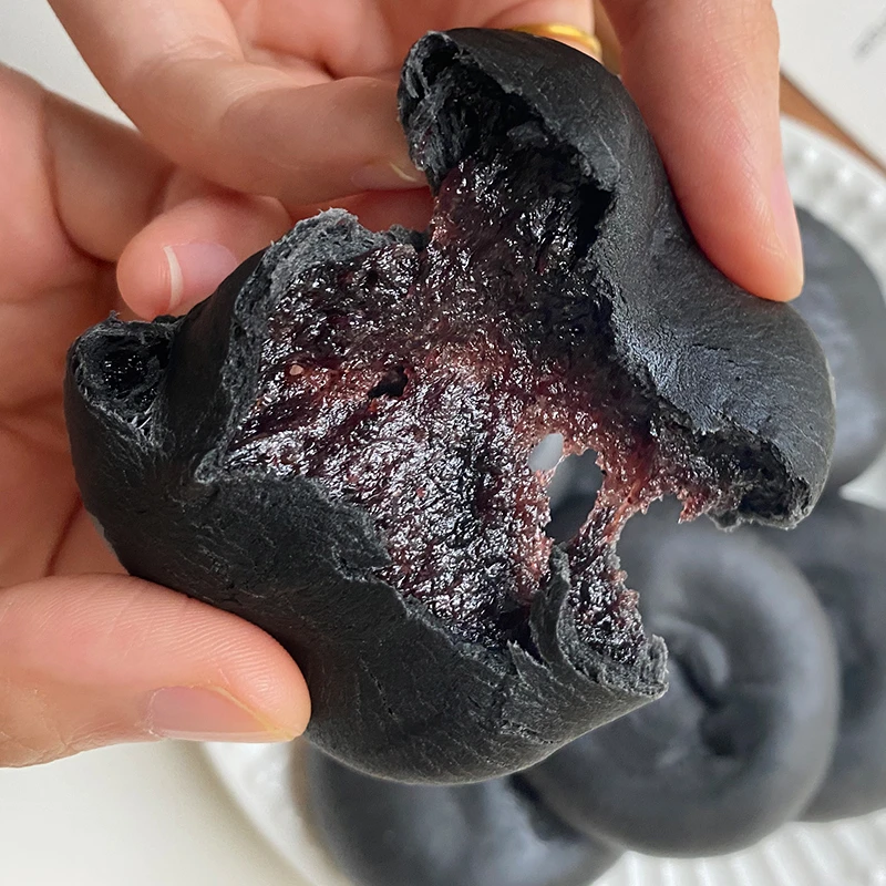 来甘多五黑桑葚紫米饼桑椹传统糕点软糯营养小吃半夜健康粗粮零食