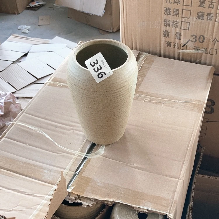 【闪购商品】陶瓷花盆336内9高19