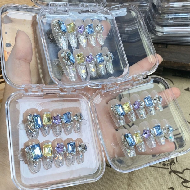 【孤品拍这里】9.9一单飞,纯手工穿戴甲,有工具包