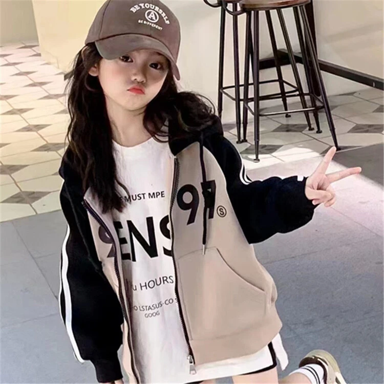 （外套）女童棒球服外套秋装2025新款春秋装网红中大童儿童装上衣