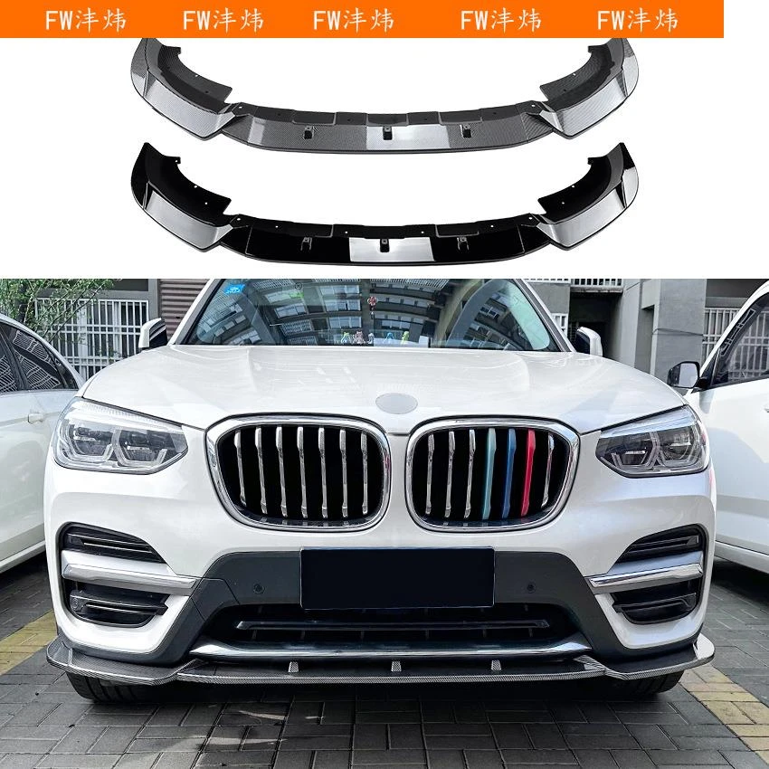 沣炜适用宝马X3 G01 前期 豪华版 2018-2021 前杠前唇前铲