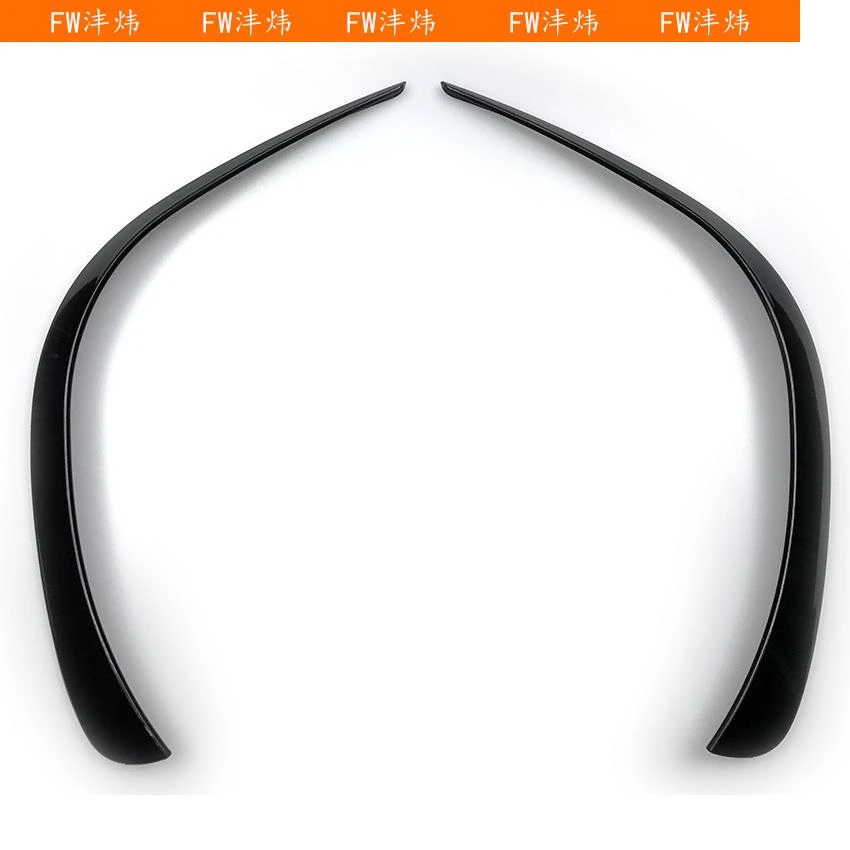 沣炜适用奔驰GLE W167 C167 2019-2023 AMG前风刀包围饰条风刀