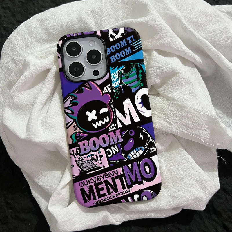 潮流火焰苹果16手机壳iphone15promax小米14华为13适用12个性创意