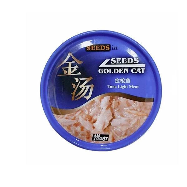 惜时金枪鱼猫罐头80g