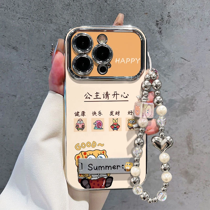 公主开心适用苹果华为荣耀VIVO小米OPPO手机壳全包大视窗小众女