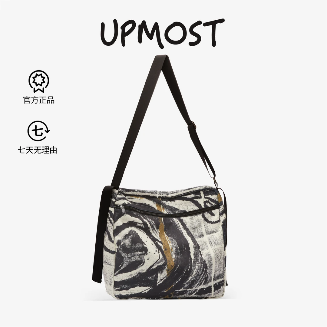 UPMOST原创插画系列 × 银河 艺术单肩斜挎布包
