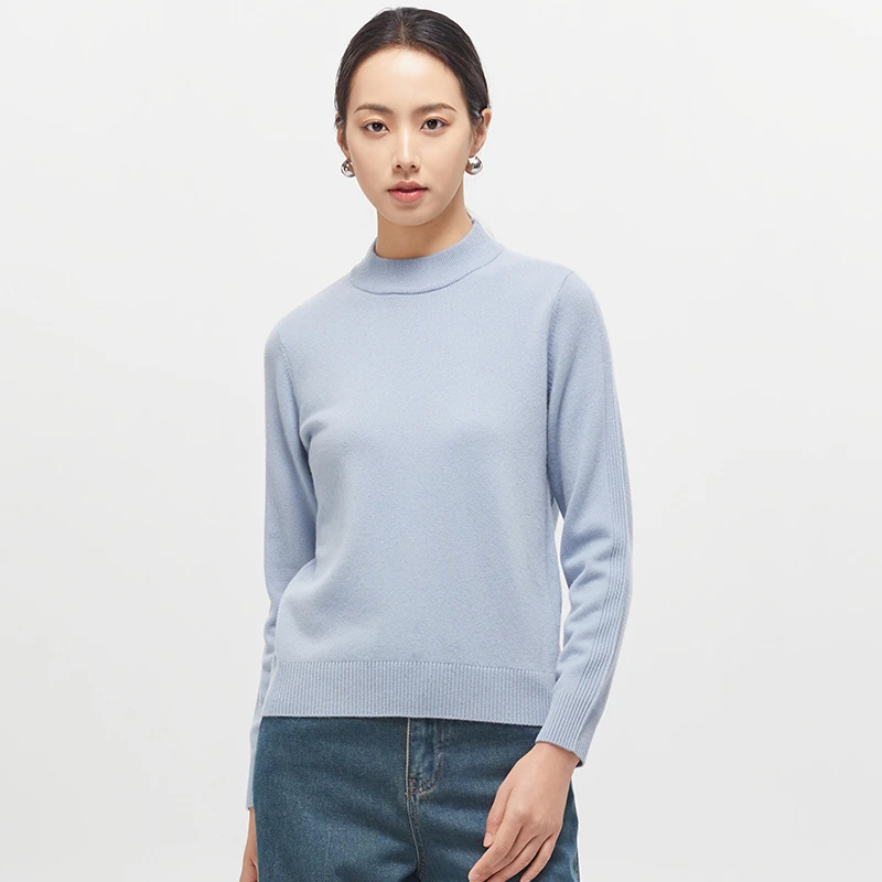 VIVIDINI半高领羊毛衫VT319ZQX09