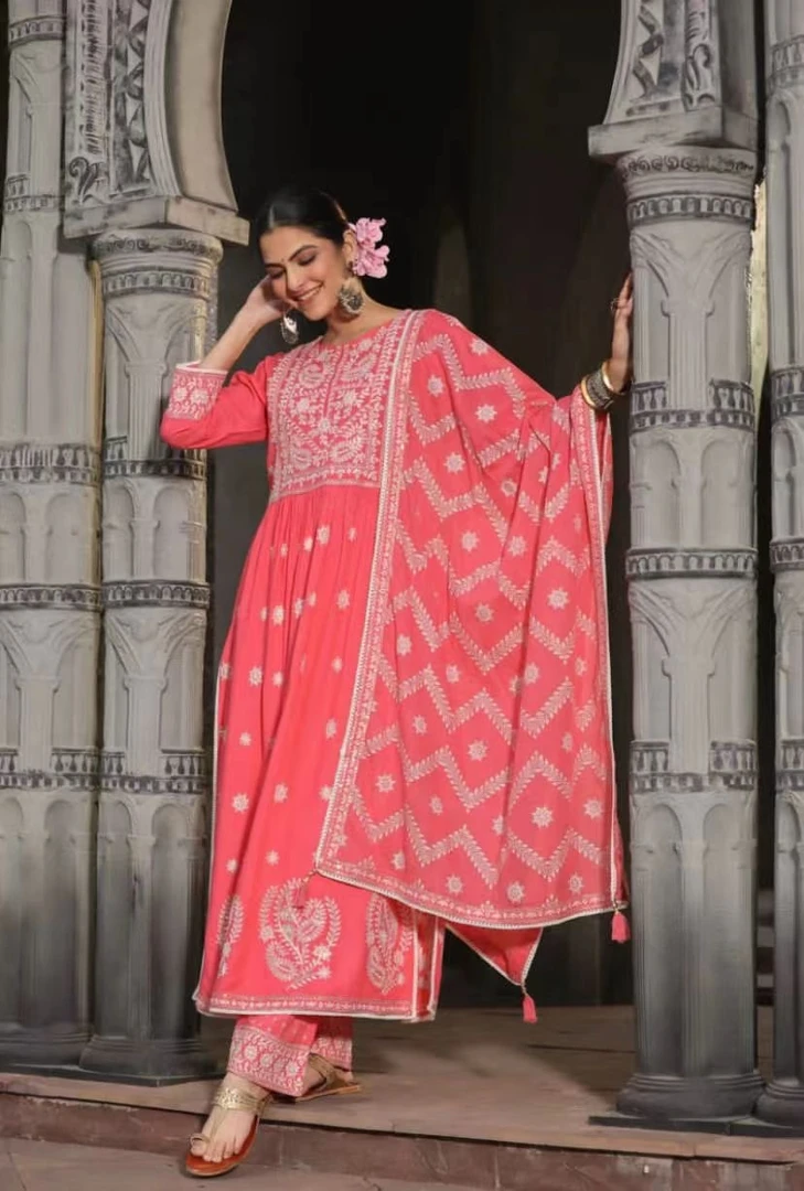 印度品牌三件装连衣裙（M-XXL）