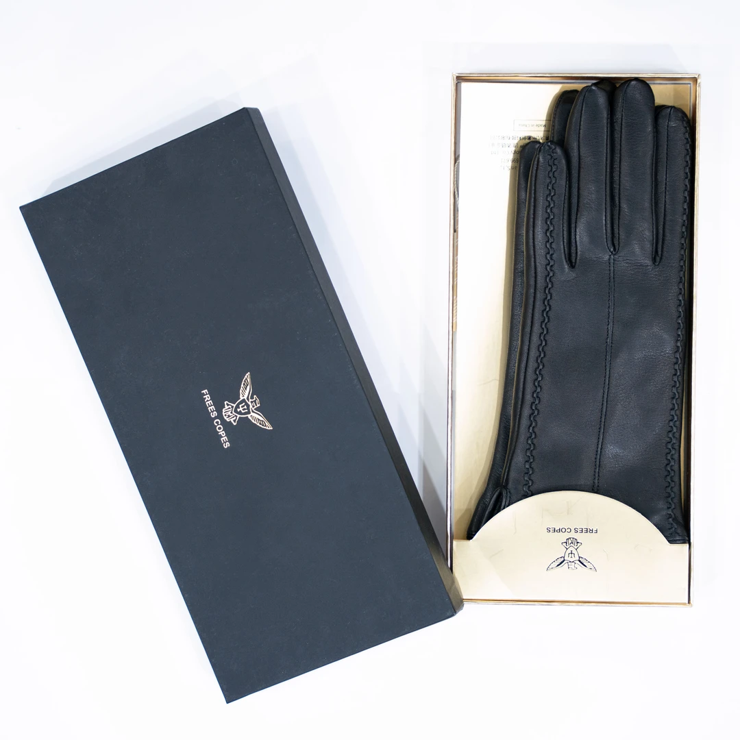 男女款埃塞俄比亚清水小羊皮 超柔绒秋冬防寒保暖皮手套