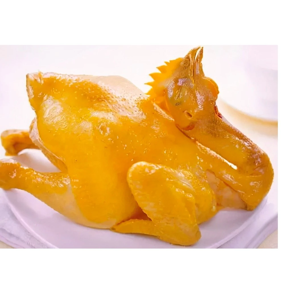 【2个灵芝鸡】丰盛赤灵芝盐焗鸡散养新鲜现杀土鸡盐焗风味整只1000g